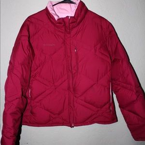Women’s Large Columbia Reversible Down Jacket